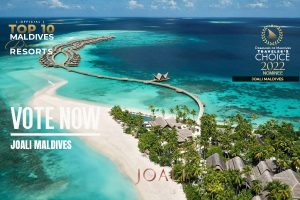 Read more about the article JOALI Maldives Nominated For The TOP 10 Best Maldives Resorts 2022