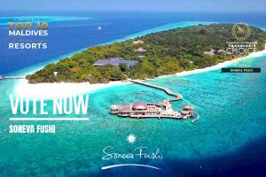 Read more about the article Soneva Fushi Nominated For The TOP 10 Best Maldives Resorts 2022