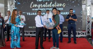 Read more about the article Maldives welcomes its 1.6 millionth tourist for the year, achieving H.E Pre…