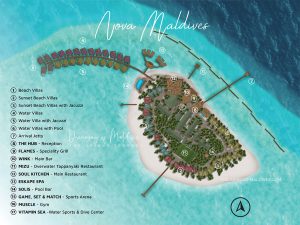 Read more about the article Nova Maldives Resort Map | Discover the Island