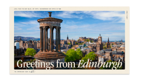 Read more about the article Postcard from Edinburgh