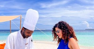 Read more about the article Curly Tales founder & lead editor Kamiya Jani in the Maldives to experience…