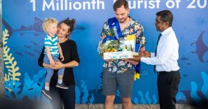 Read more about the article Maldives welcomes the 1 millionth tourist of 2023!
