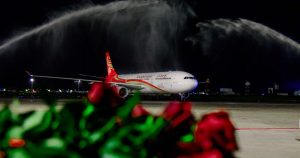 Read more about the article Visit Maldives welcomes the first direct flight from Hong Kong to the Maldi…