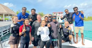 Read more about the article Holiday Inn Resort Kandooma Maldives Organises Reef Cleaning Dive for World…