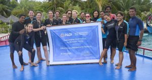 Read more about the article Maldives Dive Resort Presented With PADI  “Outstanding Contribution To Wo…