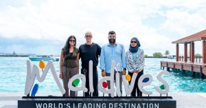 Read more about the article Visit Maldives’ Global Ambassador, Netflix Star Taz Skylar Touches Down o…