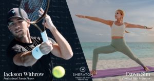 Read more about the article Sheraton Maldives Full Moon Resort & Spa Welcomes Tennis Star Jackson Withr…